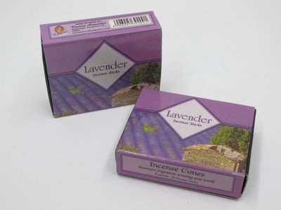 Lavender Incense (10 cones) - Kamini Lavender Incense (10 cones) - Kamini