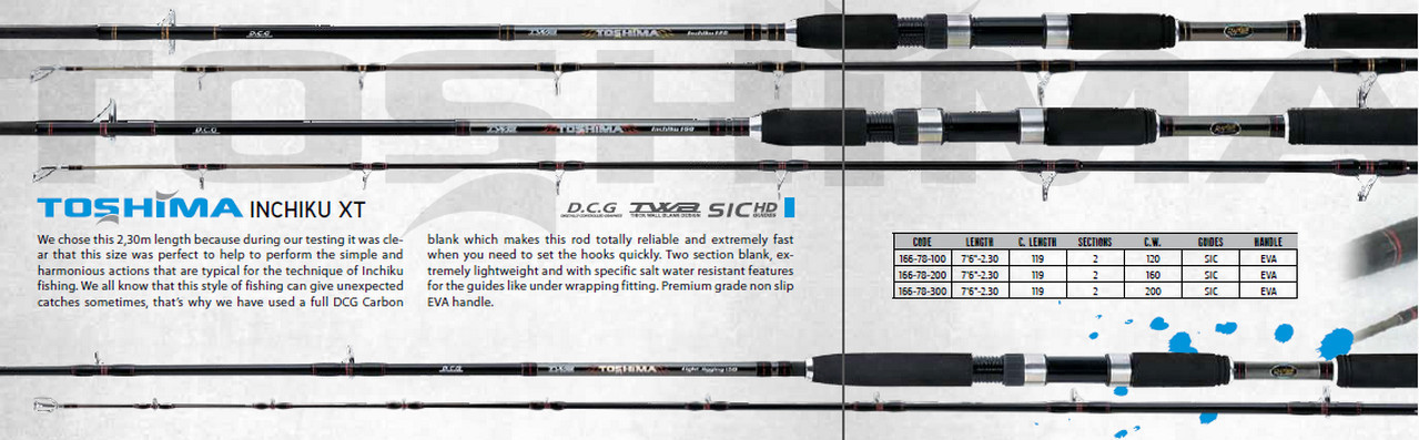 Toshima Inchiku XT120g 150g and 200g 00089
