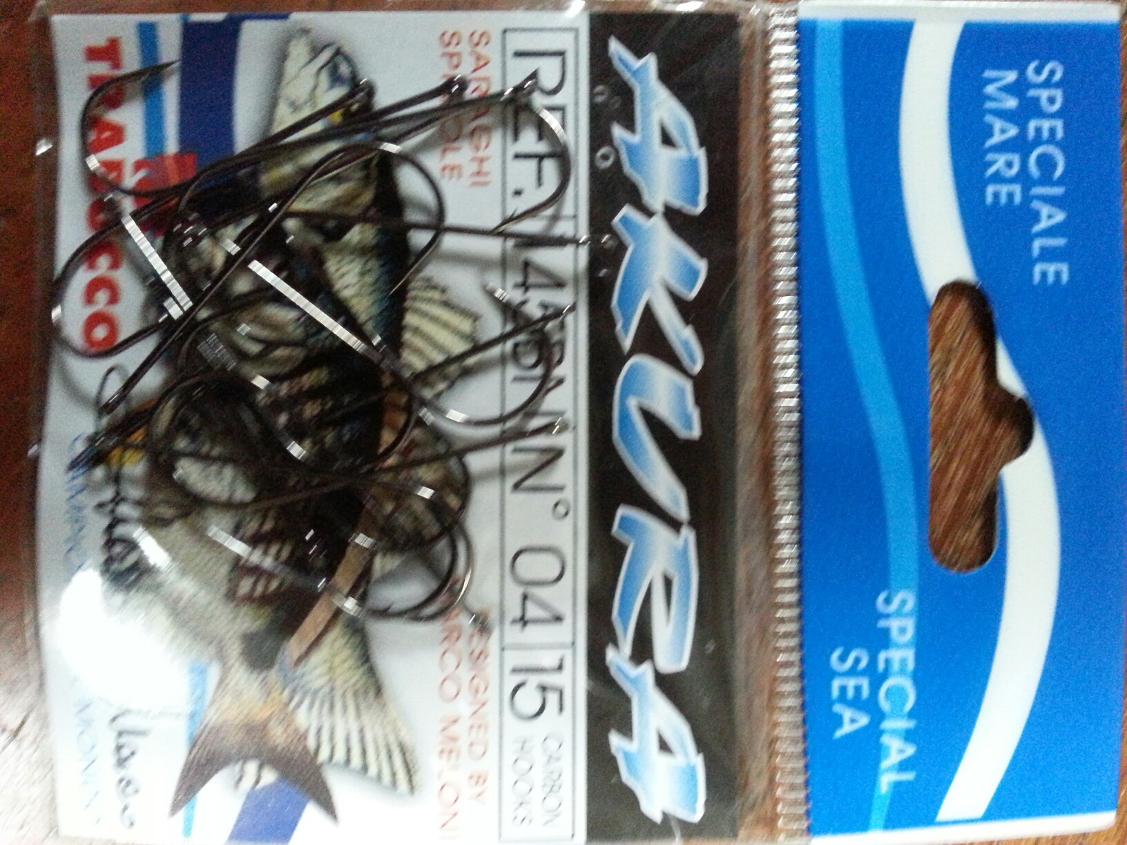 Akura 145 BN needle point fine wire match hooks for surfcasting 00231