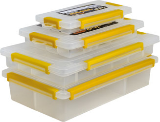 Lure boxes for soft plastics and rig bits 5 sizes 00239
