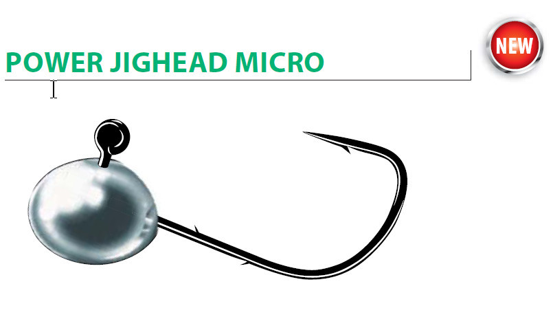 Micro jig heads for small soft plastics with retaining barbs 3 per pack