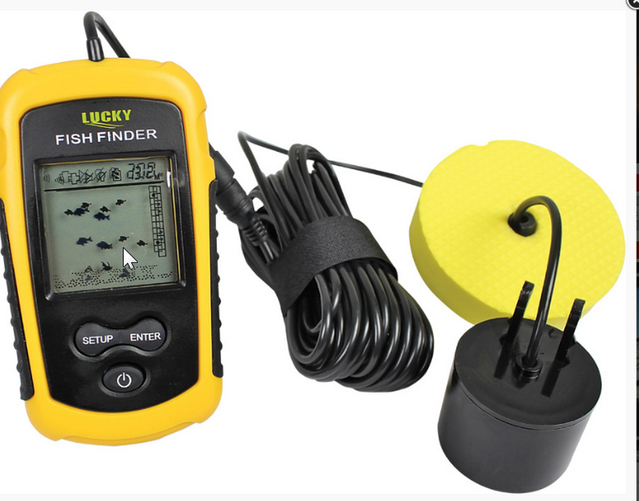 Portable fish finder from Trabucco fixed cable 00288