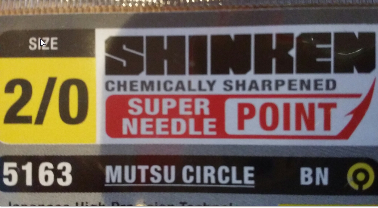 Circle hooks shinken Metsu circle 5 per pack