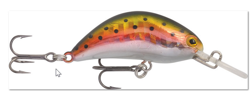Hot Bean light lure fishing wobbler 40mm 3.5g
