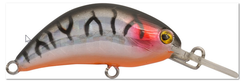 Hot Bean light lure fishing wobbler 40mm 3.5g