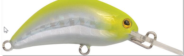 Hot Bean light lure fishing wobbler 40mm 3.5g