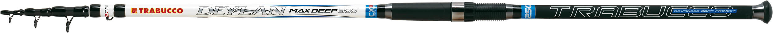 Deylan Max Deep multi tip telescopic boat rods 3.0m and 3.4m 250g