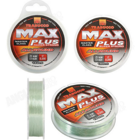 Max Plus super strong all round 150m spools leader and rig line