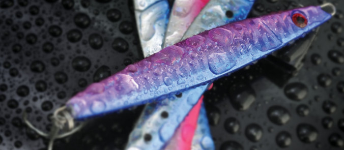 Asami casting jigs 60g silver and anchovy , very strong hooks 00430