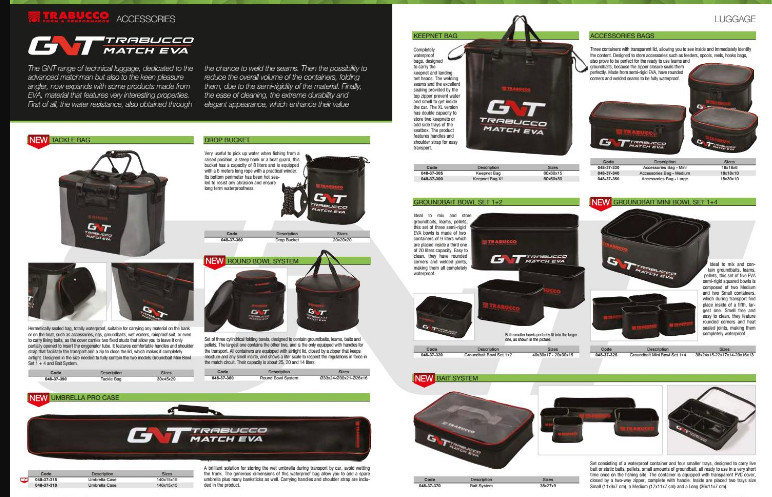 GNT MATCH EVA UMBRELLA PRO CASE 140 X 15 X15