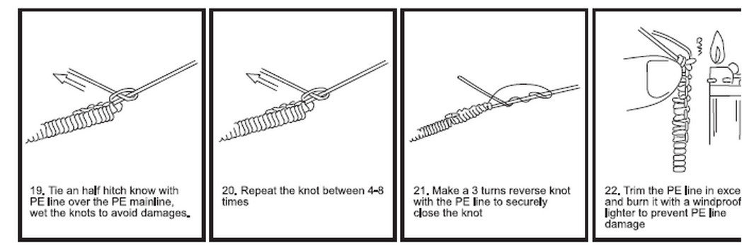 Eazy PR Bobbin Knotter. the best way too get 100% low profile braid to mono leader knots.