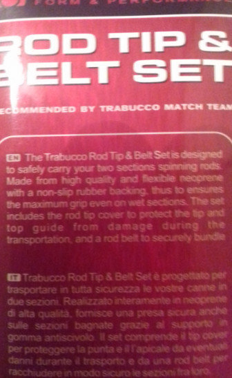Neoprene rod tip protector set .