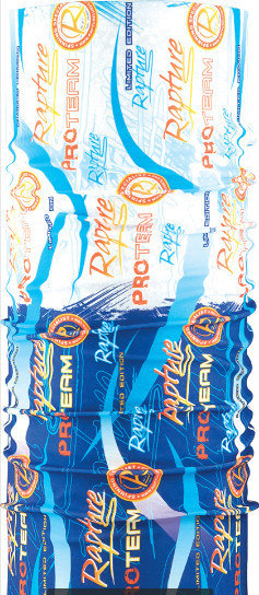 Rapture Pro Bands neck and face protection blue or black