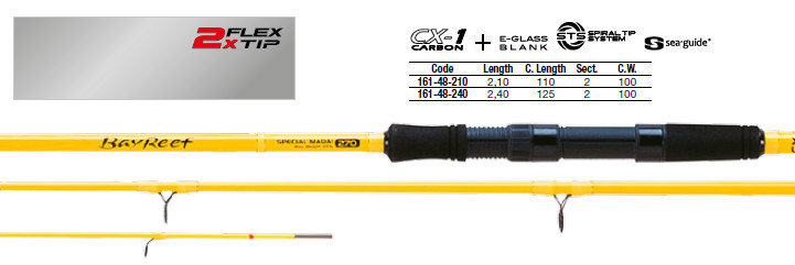 Bay reef special madai 2 flex tips 240 and 270 100g 6lb class