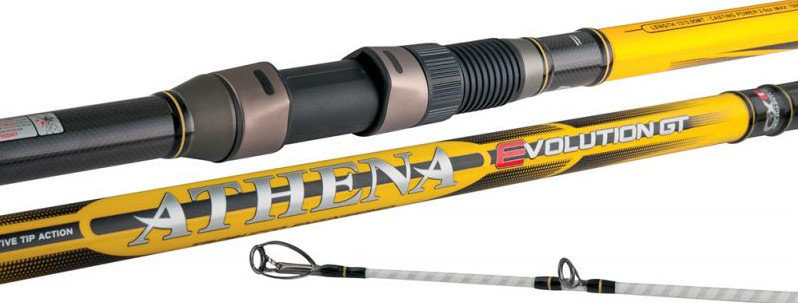 Athena Evolution GT 2 piece UK spec surf casting rod 3.95m and 4.15m