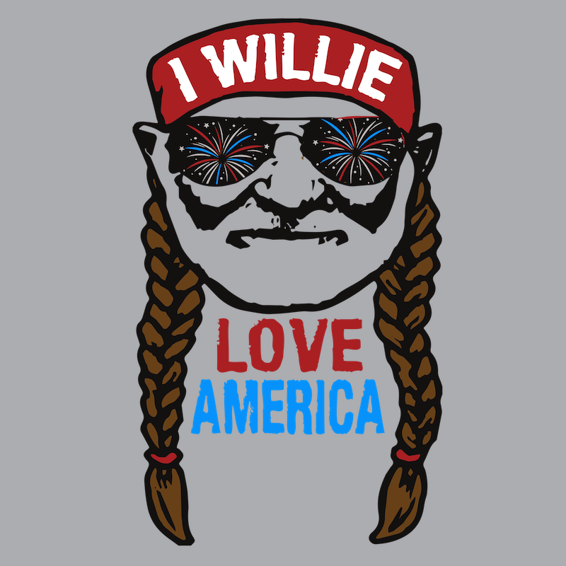 T-Shirt - Willie Love America