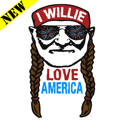 T-Shirt - Willie Love America
