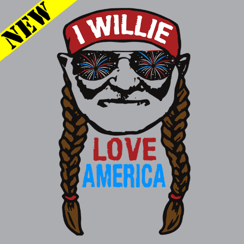 T-Shirt - Willie Love America PB-SV-680640CR