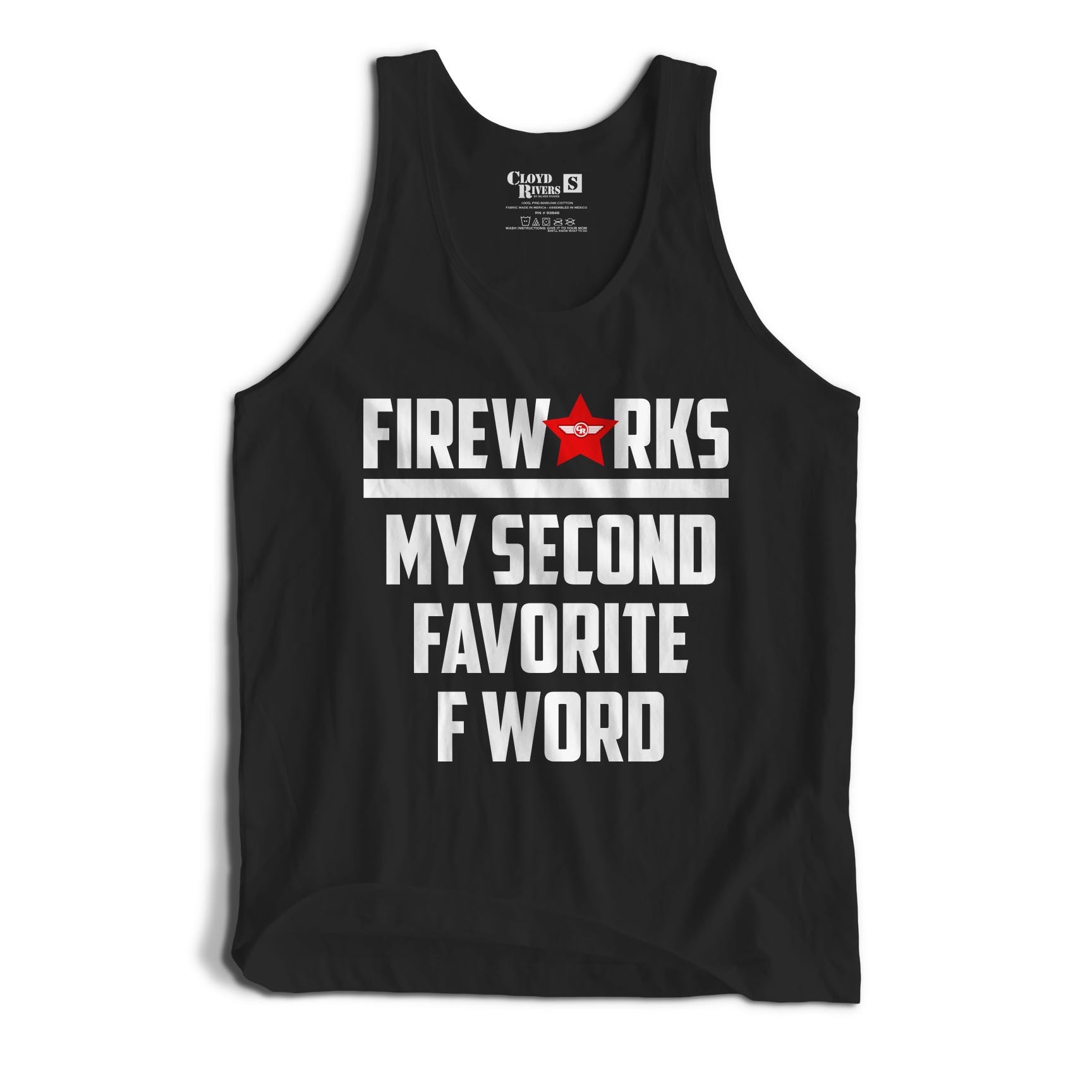 Tank Top - Fireworks. My Second Favorite F Word