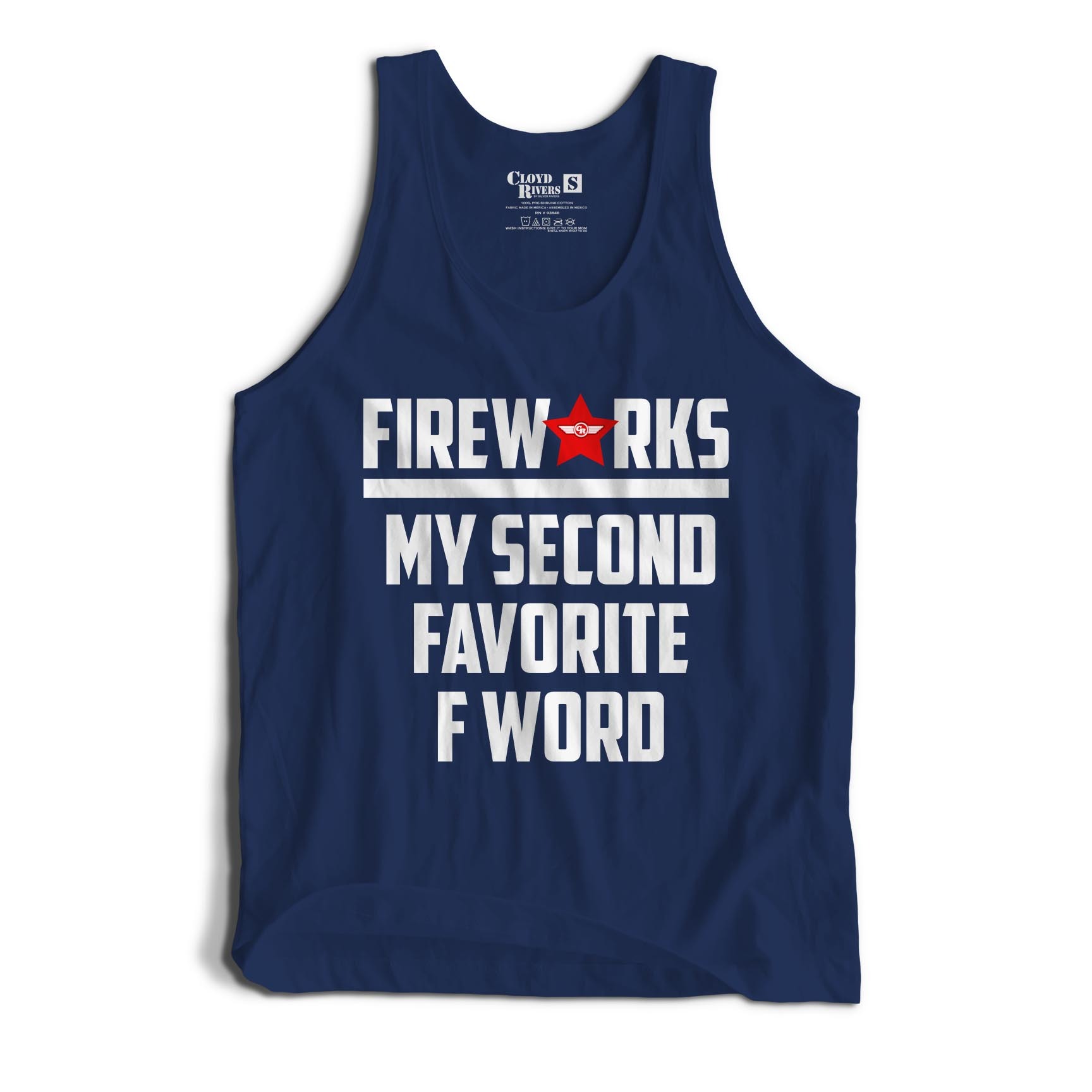 Tank Top - Fireworks. My Second Favorite F Word