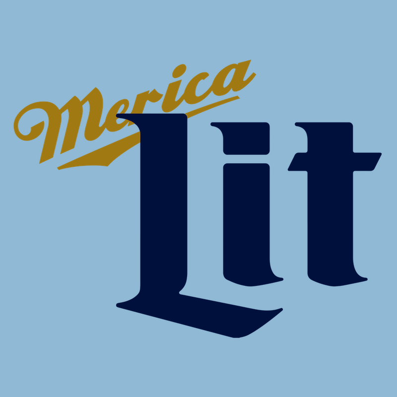 T-Shirt - Merica Lit
