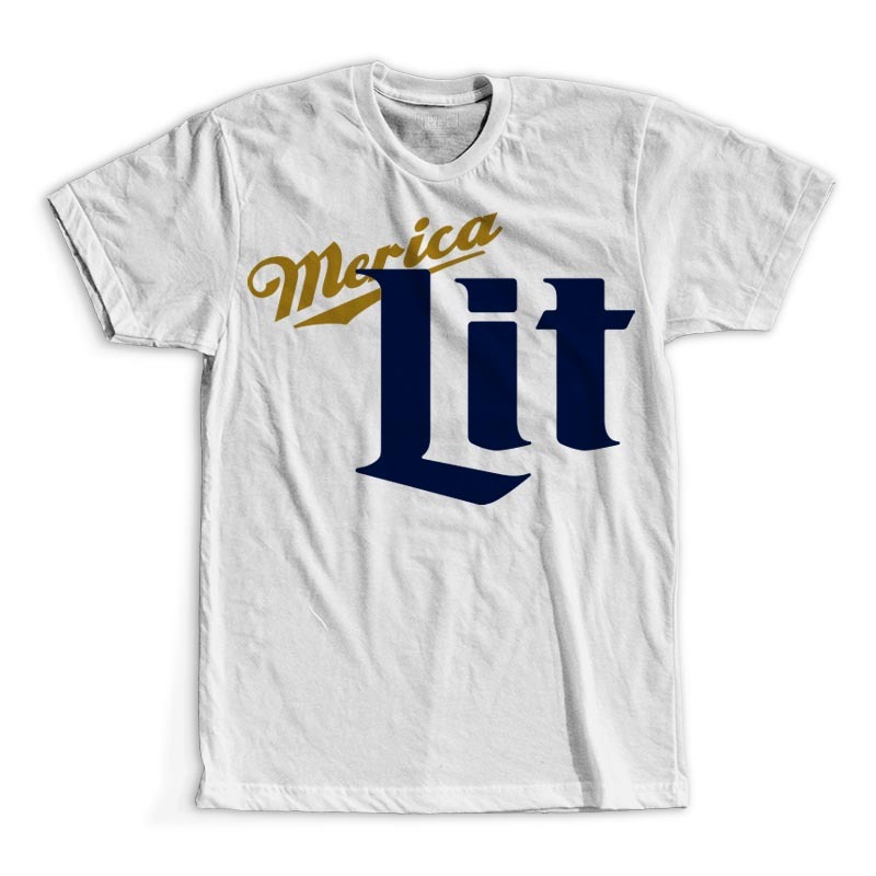 T-Shirt - Merica Lit