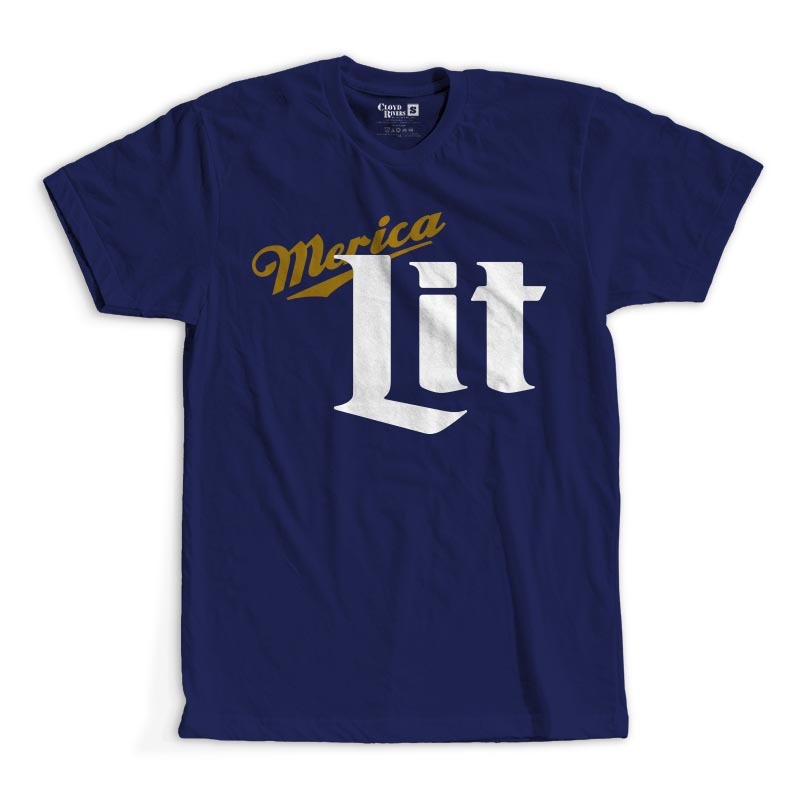 T-Shirt - Merica Lit