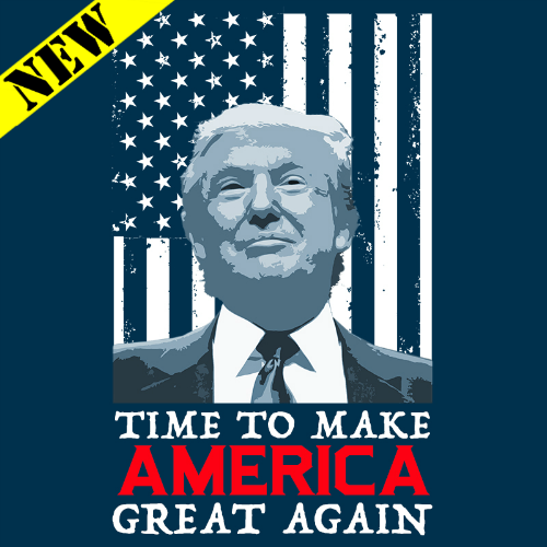 T-Shirt - Time To Make America Great Again 09988