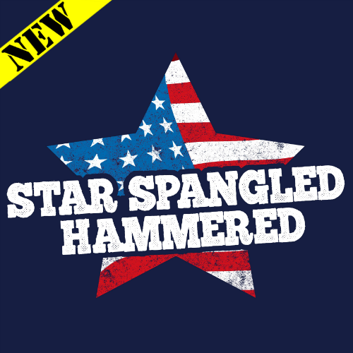 Tank Top - Star Spangled Hammered 11919