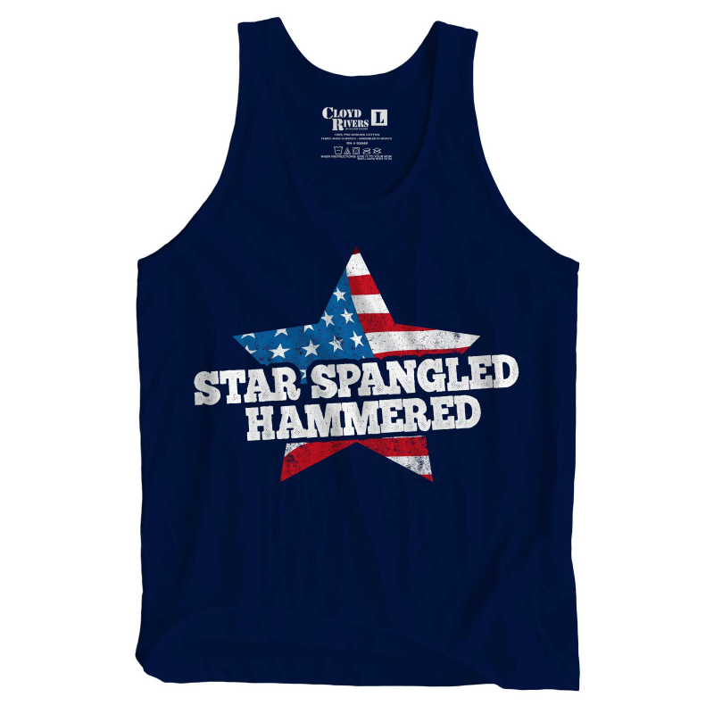 Tank Top - Star Spangled Hammered