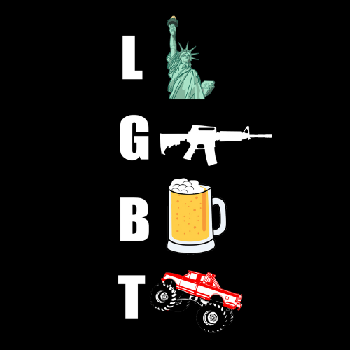 T-Shirt - Liberty, Guns, Beer, Trucks 01243
