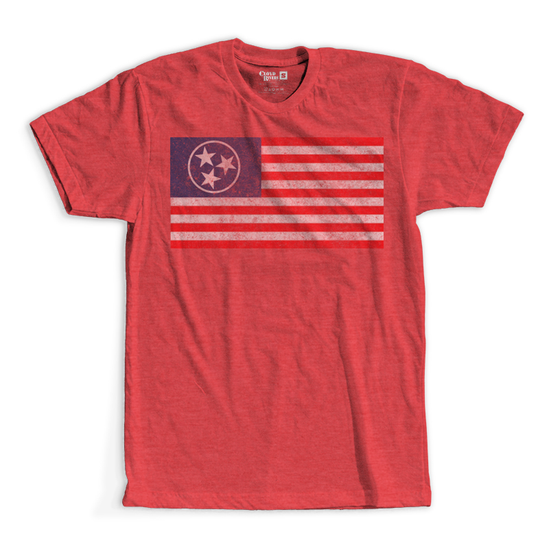 T-Shirt - TN American Flag