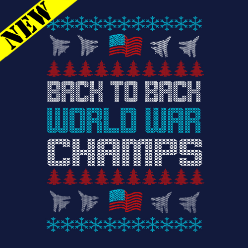 T-Shirt - Christmas Sweater - World War Champs PB-SV-268010CR