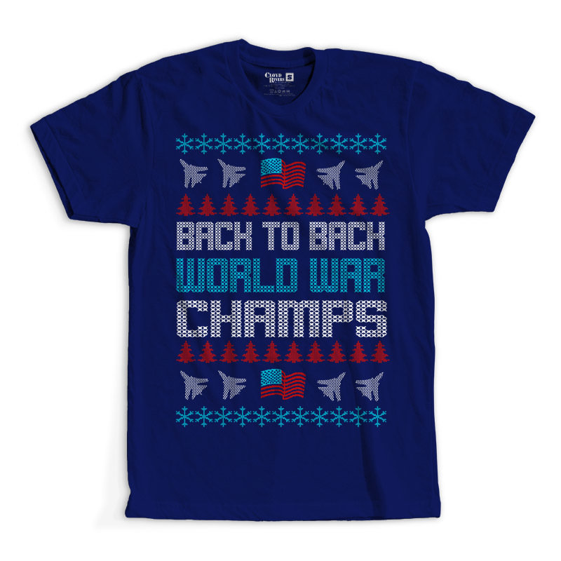 T-Shirt - Christmas Sweater - World War Champs