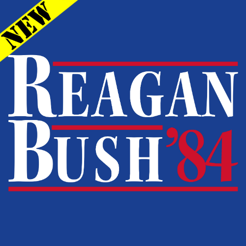 T-Shirt - Reagan Bush '84 PB-SV-522432CR