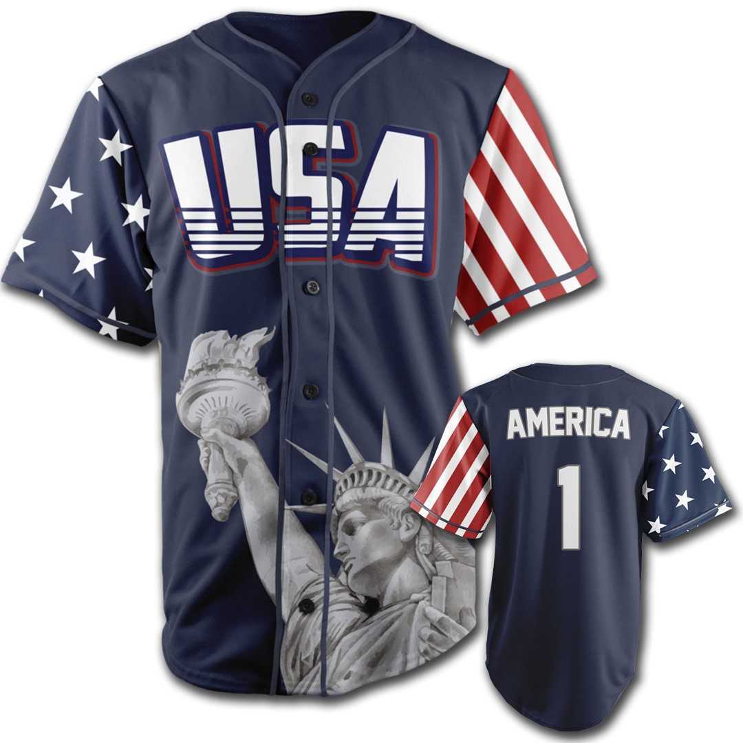 usa jersey baseball