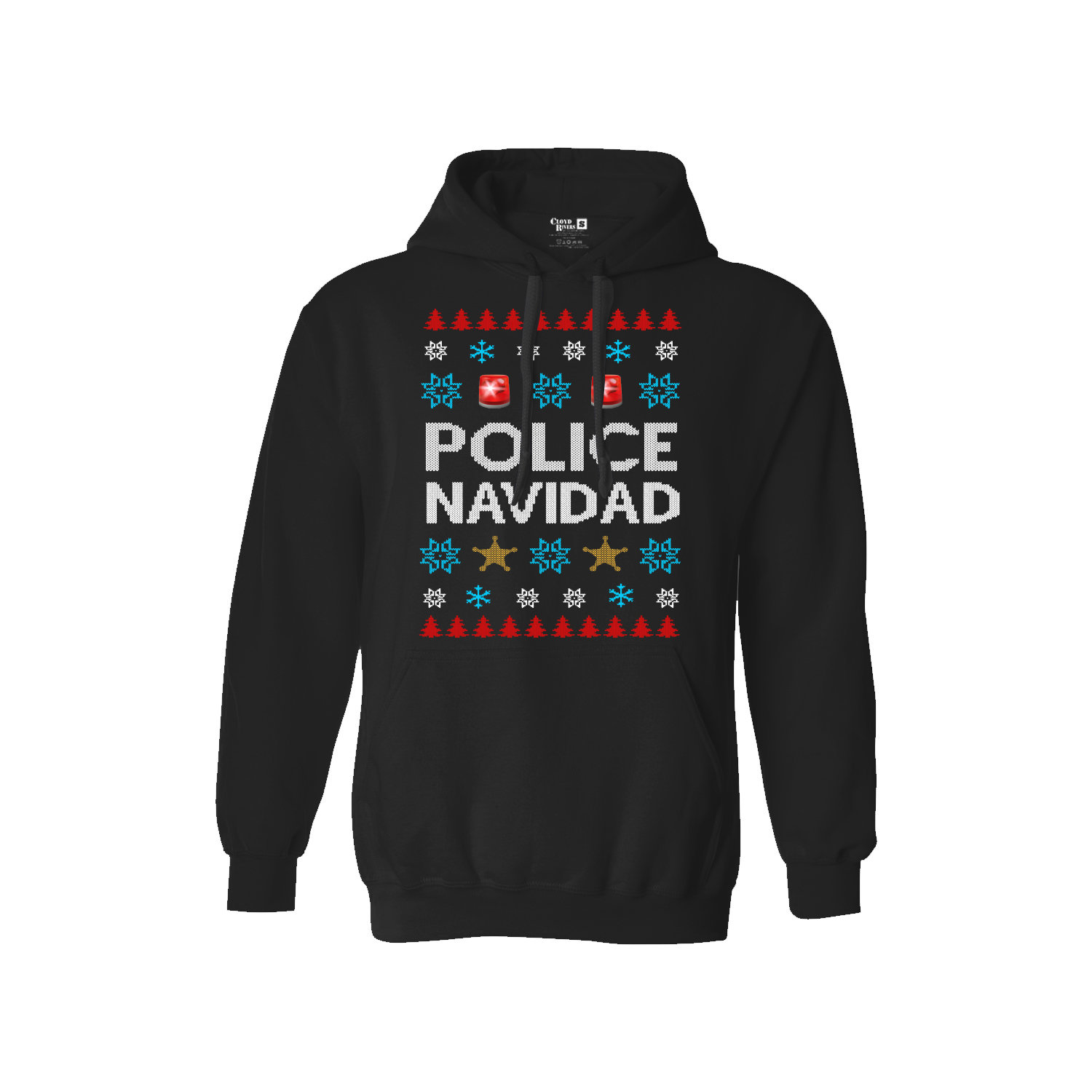 Sweatshirt - Christmas Sweater - Police Navidad