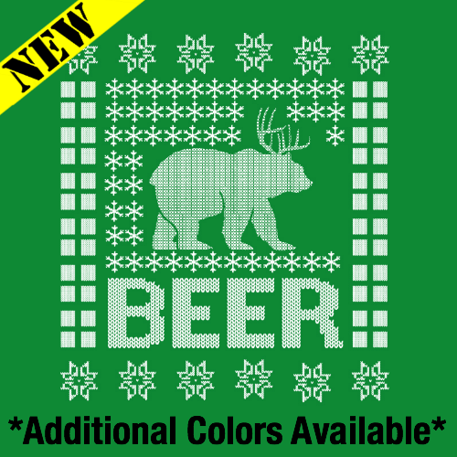 T-Shirt - Christmas Sweater - BEER PB-SV-276922CR