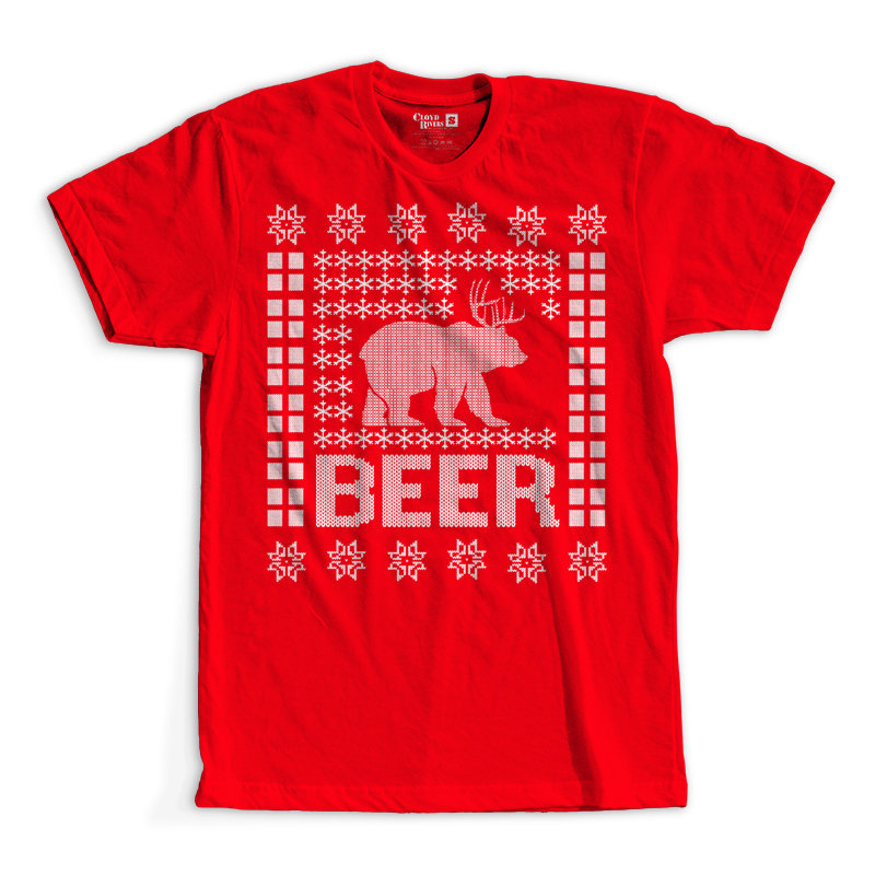 T-Shirt - Christmas Sweater - BEER
