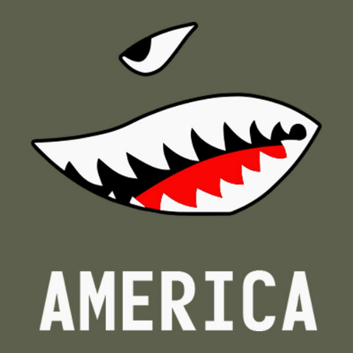 T-Shirt - American Bomb Face
