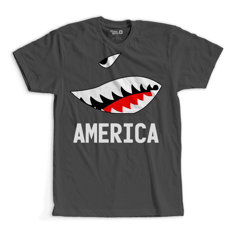 T-Shirt - American Bomb Face