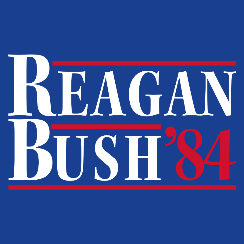 T-Shirt - Reagan Bush '84
