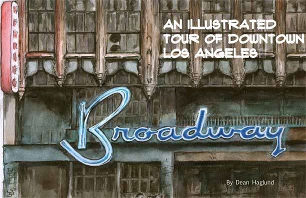 New Book - Illustrated tour of Broadway in downtown Los Angeles