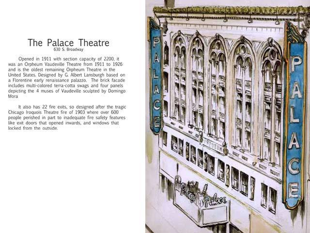 New Book - Illustrated tour of Broadway in downtown Los Angeles