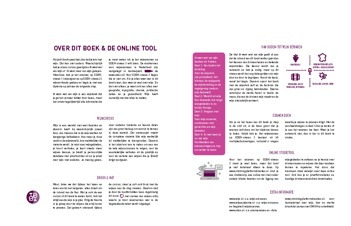 Cursusboek: Ik weet veel van wijn - SDEN-Niveau 3