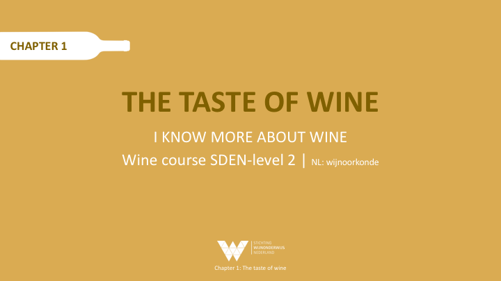 Powerpoint Presentation: WINE COURSE SDEN-LEVEL 2 (English)