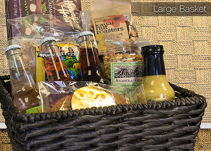 Large Gift Basket Kauai Made Gift Baskets Kauai