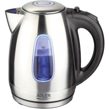 Waterkoker RVS met LED verlichting Waterkoker RVS met LED verlichting