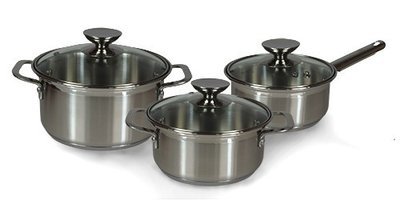 Camry BestChef pannenset 6 delig. Alle hittebronnen Camry BestChef pannenset 6 delig. Alle hittebronnen