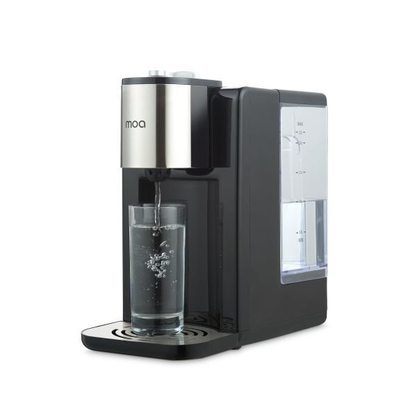 Moa Instant watercooker / boiler Black/Zilver edition KT 2210
